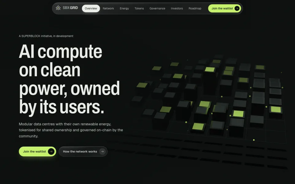 SBX GRID website